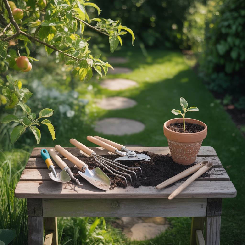 Courtyard lawn maintenance